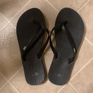 Sanuk flip flops